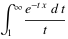 Exponential Integral